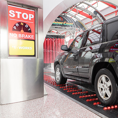 Enjoy your wash tommys express entrance module