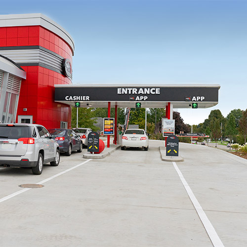 Use the app lane tommys express pay lanes