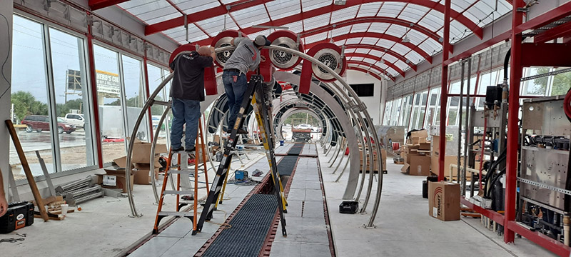 tunnel-install tommys express tunnel installation