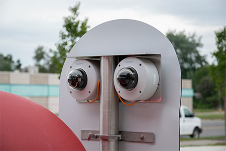 Tommy's Express license plate recognition system cameras