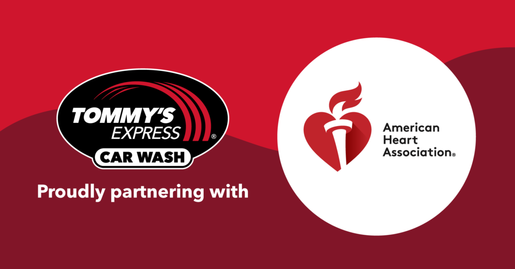 Tommy's Express Car Wash and American Heart Association