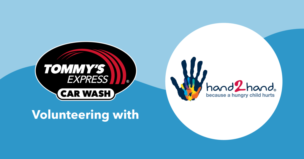 Tommy's Express volunteers with Hand2Hand